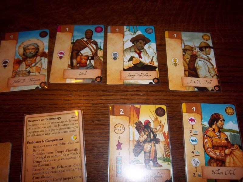 Mes personnages de départ...