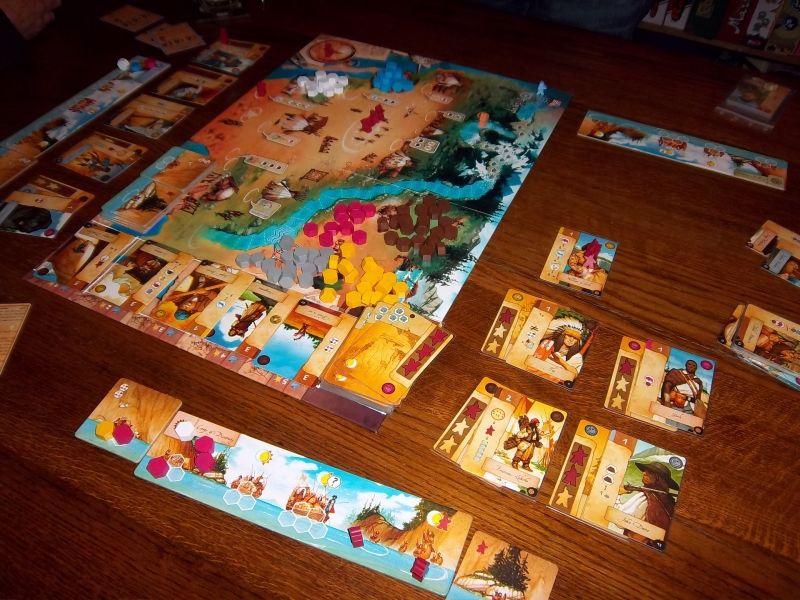 La situation en fin de partie...monsieur Cormyr est arrivé depuis longtemps, on a continué un peu avec monsieur Papi, juste pour voir...