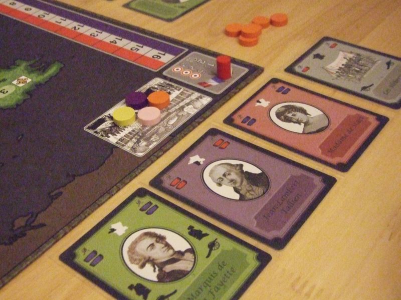 Du coté du citoyen Tyrion : du beau monde, avec notamment Lafayette et madame de Stael.