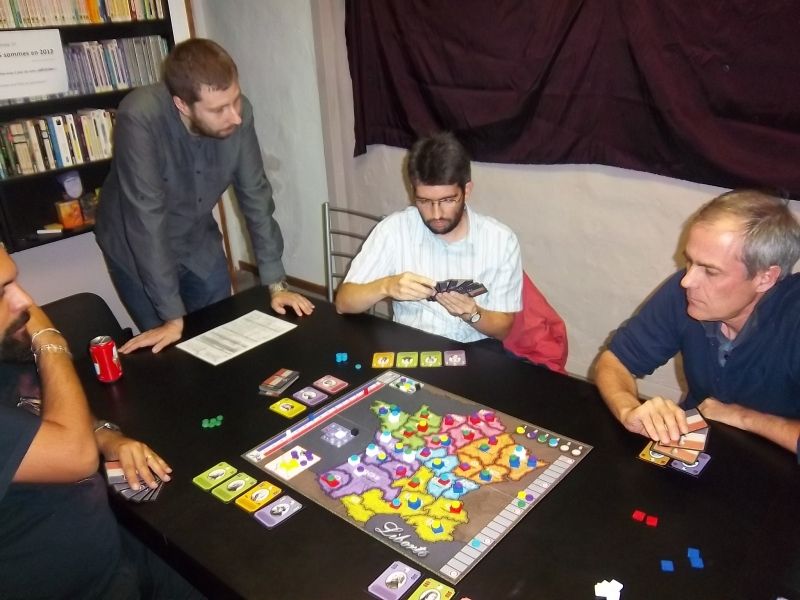 Grande tension sur le dernier tour, avec monsieur Thomas en spectateur attentif.