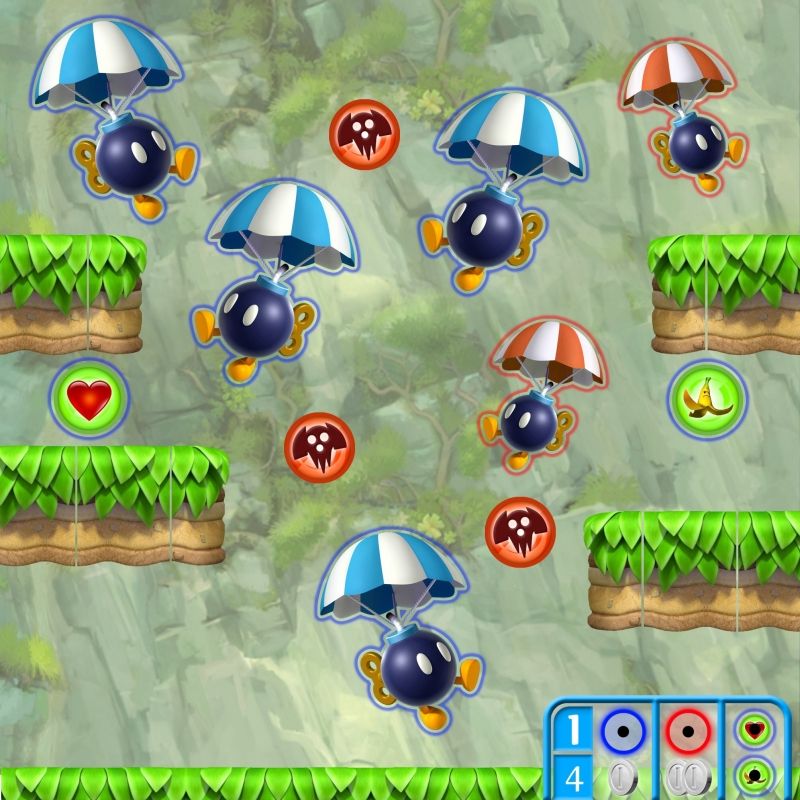 Une des premières missions recréées et testées par Libellud : les ennemis explosifs de ce niveau vous rappellent peut être quelque chose ?