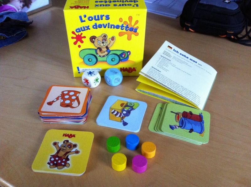 L'ours aux devinettes