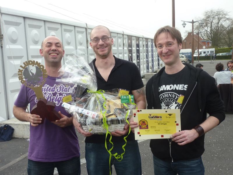 Prix stratégie pour Essen : the Game – Frédéric Delporte, Etienne Espreman et Fabrice Béghin