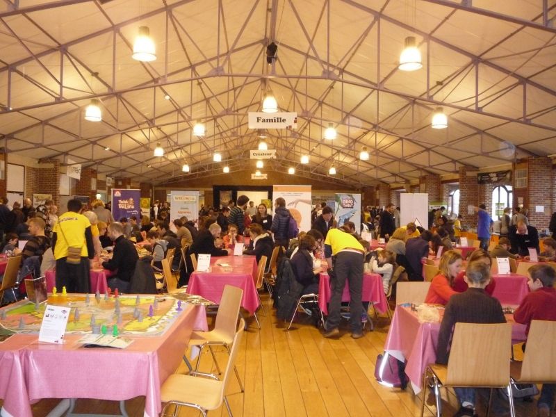 Vue d'ensemble de la salle principale