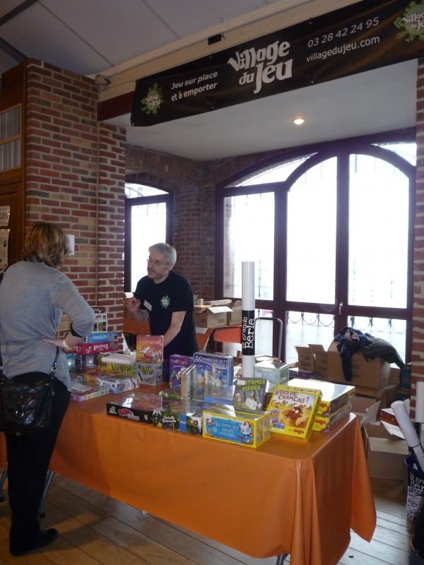 Une boutique de jeux