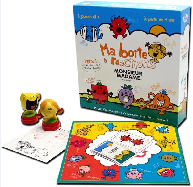 Ma boite à réactions Monsieur Madame