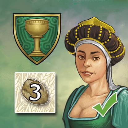 Une des faveurs de Guilde dans le jeu. Elle offre 3 tuiles pain.