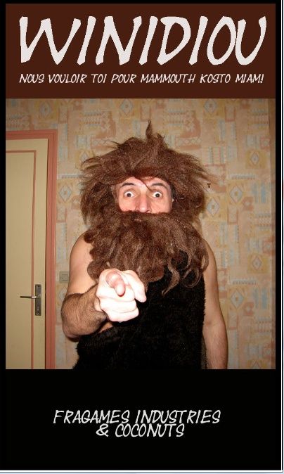 Voici la couverture de la version prototype du jeu.