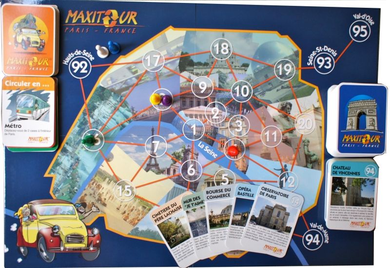 Maxi tour Paris - France