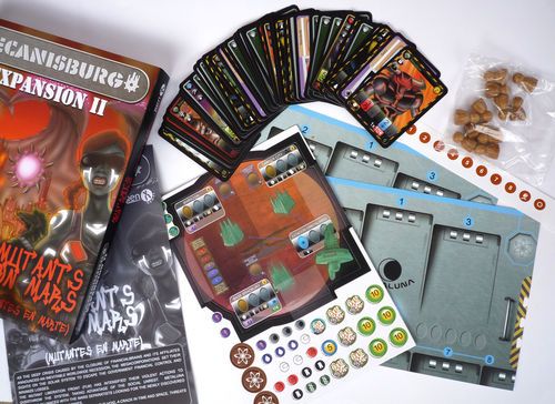 Mécanisburgo - expansion II  Mutants on Mars