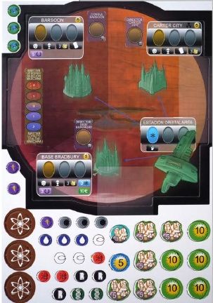 Mécanisburgo - expansion II  Mutants on Mars