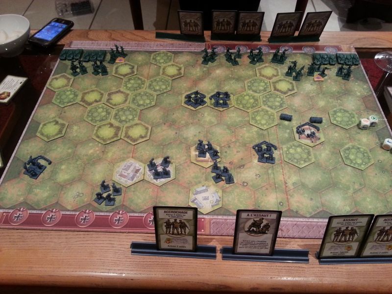 Mise en place - Bataille de Toulon