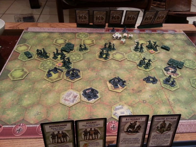 L'axe subit la pression sur tous les fronts mais reste bien pour le moment...