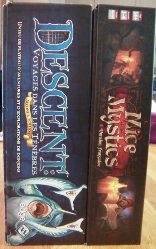 Même format que Descent mais M&M est nettement moins large