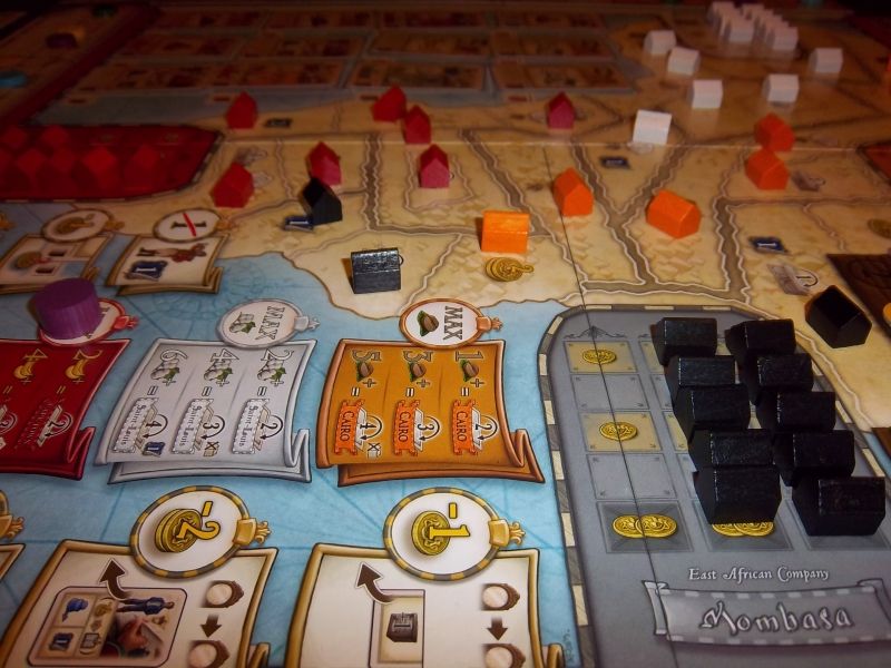 Au premier plan, des lieux de sélection d'actions bonus...