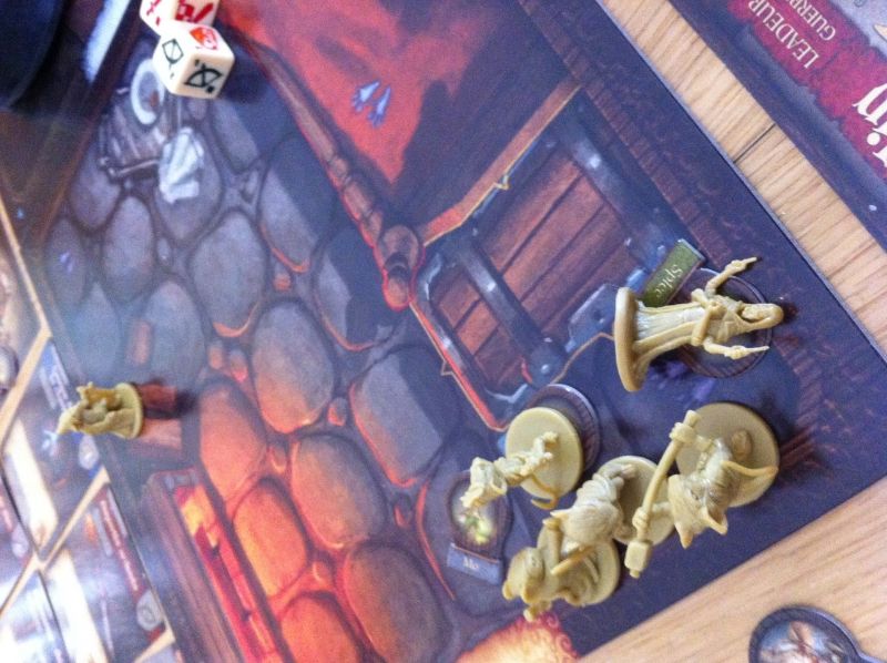 Une partie de Mice & Mystics