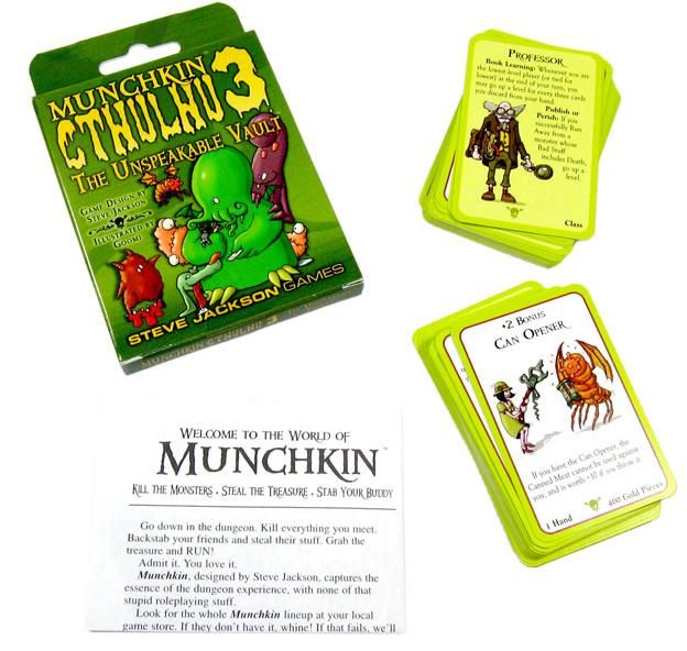 munchkin cthulhu 3 : La crypte de l'indicible