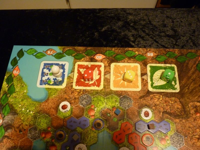 Les dés de la deuxième saison