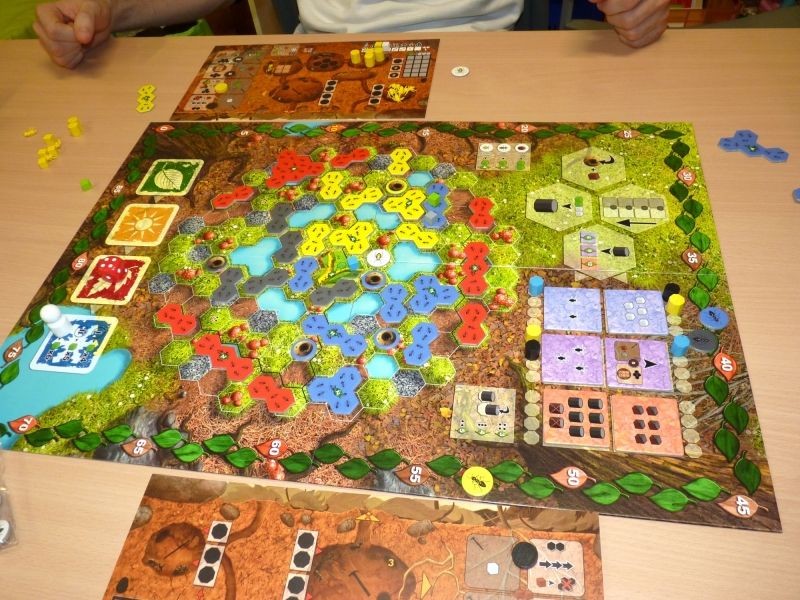 On a pas trop fait de grandes phéromones mais pas mal de petites ...