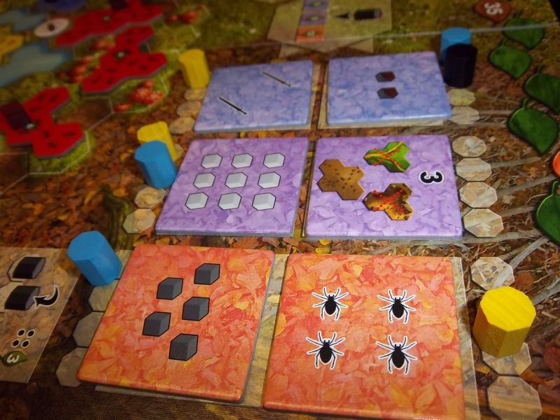 Et oui, le rouge est absent des offrandes...