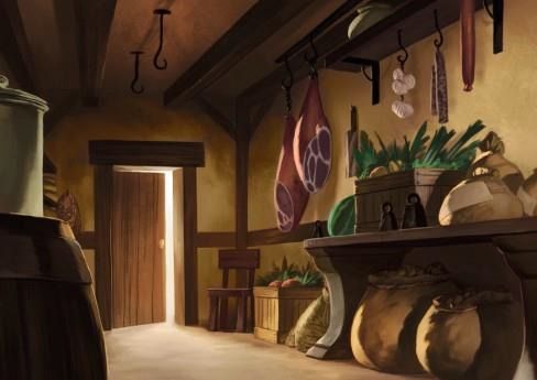 ... au profit de la cabane de jardin et du garde-manger ajoutés dans Mysterium