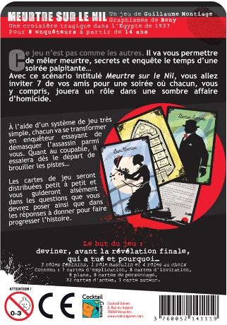 Mystery Party - Meurtre sur le Nil