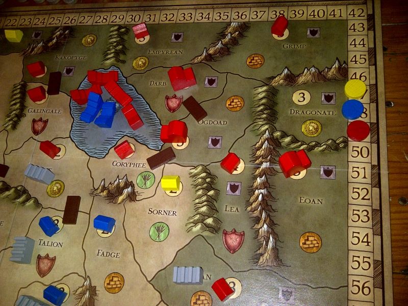 Le royaume du Nord en fin de partie