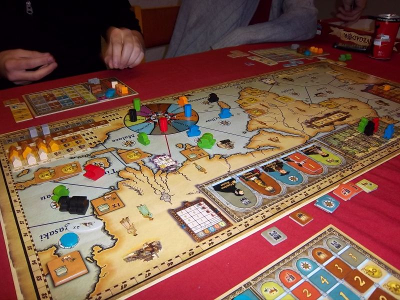 "Il est beau ce plateau" me glisse Capt' pendant la partie. C'est vrai, je trouve aussi...