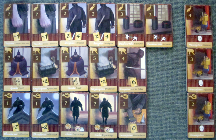 les compétences ninja