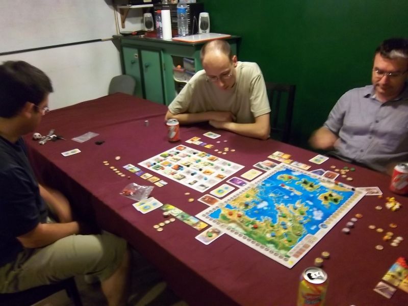 C'est à Bart de jouer...Olympos est un jeu qui mobilise pas mal la reflexion. 