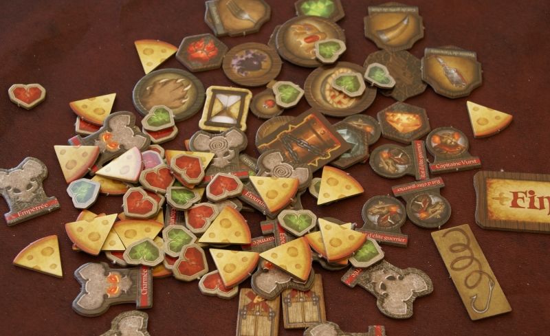 Marqueurs et jetons en vrac