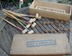Jeu de Croquet de salon