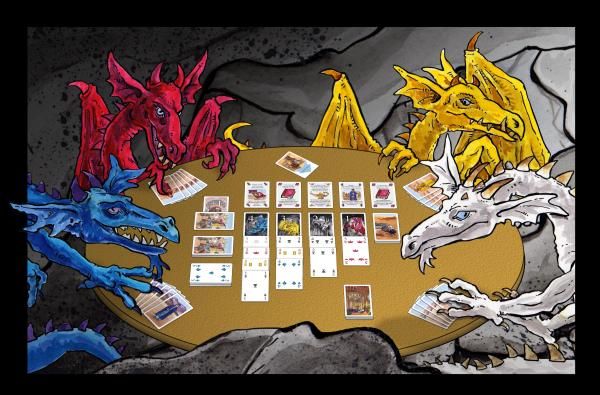 Aladdin's Dragons card game