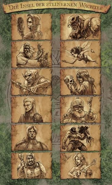 Insel der steinernen Wächter