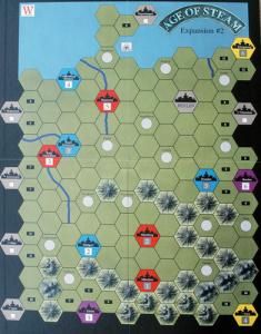 Age of Steam Expansions : Western US & Germany