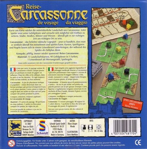 Carcassonne de voyage