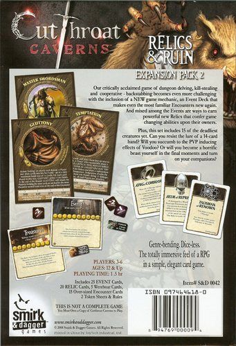 Cutthroat Caverns: Relics and Ruin