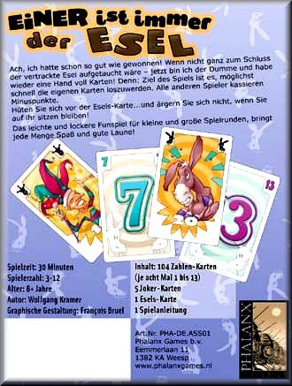 Einer ist Immer der Esel