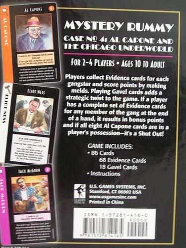 Mystery Rummy #4 Al Capone