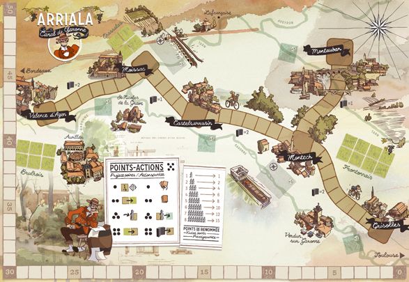 Arriala  Canal de Garonne