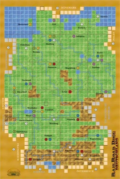 RailRoad Dice : Deutschland