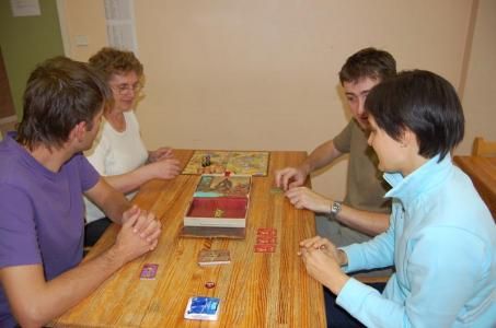 Les 4 participants...