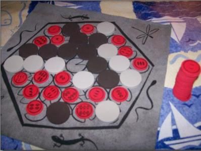 La seule photo de partie que je prendrais tant je resterais concentré durant le jeu...