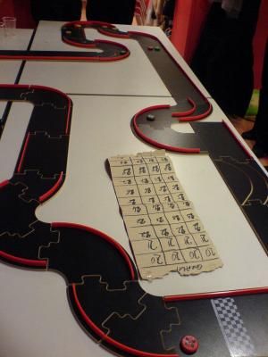 L'arrivée du vainqueur !