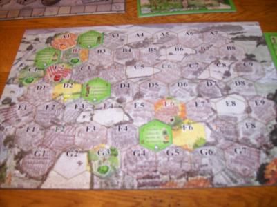 Mon plateau individuel apr?s quelques tours. Je me suis bien débrouillé mais le second champs semble alors difficile ? agrandir...