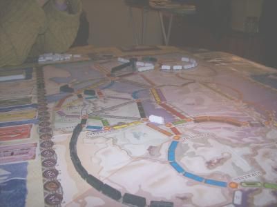 Mon premier "petit objectif" perdu (l? bas au fond), je prend la route ? 27pts pour compenser...