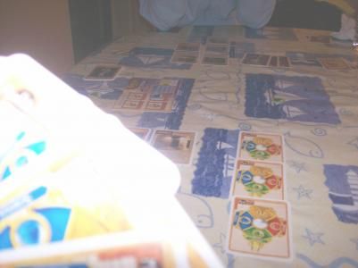 avant dernier jeton : j'ai plus du double de cartes que Mél, qui ne peut pas lutter...