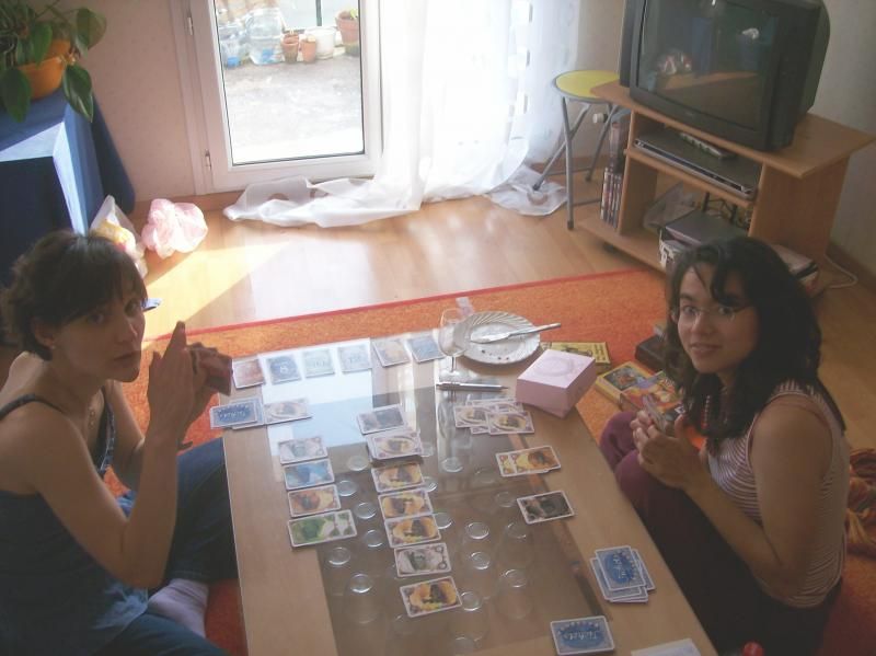 MEs deux adversaires de la soirée qui jouent bien agressivement...