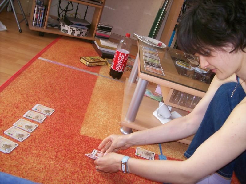 Mélanie vérifie quelles destinations elle a bien accompli