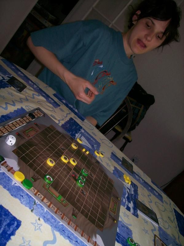 Ah si, tient : elle a raté des lancés...